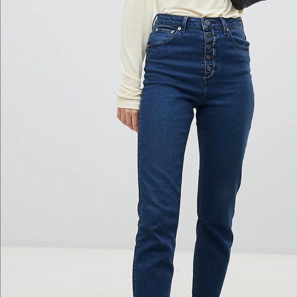 ASOS high waist jeans button fly - Picture 2 of 4